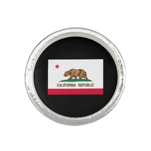 California State Flag Design Ring