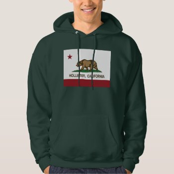 California State Flag Hollister Hoodie by LgTshirts at Zazzle