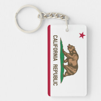 California State Flag Keychain