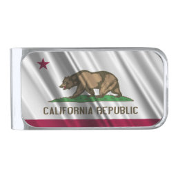 California State Flag Money Clip