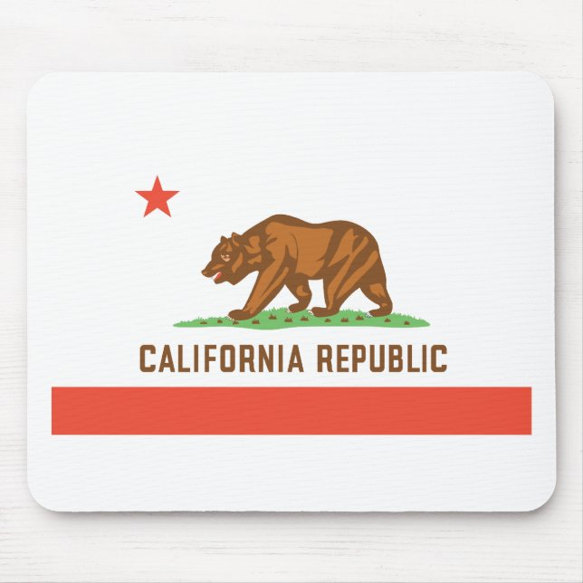 California State Flag Mouse Pad (Front)