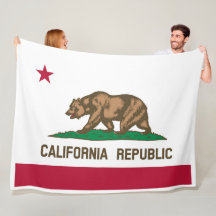 California State Flag Print Patriotc