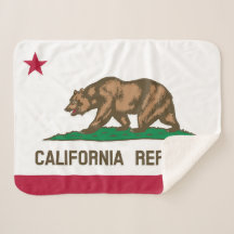 California State Flag Print Patriotic