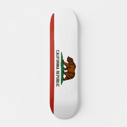 California State Flag Skateboard