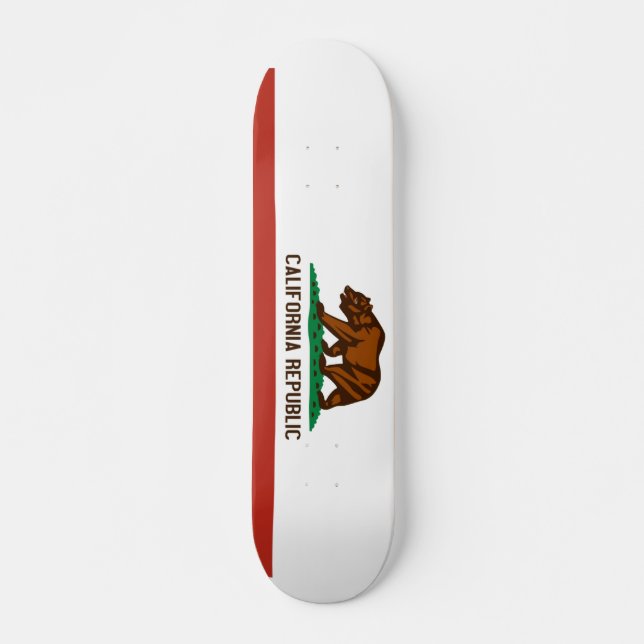 California State Flag Skateboard (Front)