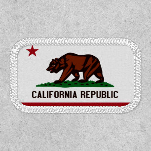 California State Flag Small Patch