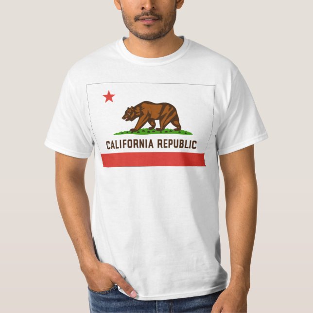 California State Flag T Shirt (Front)