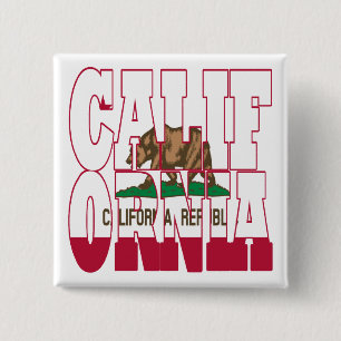California state flag text button