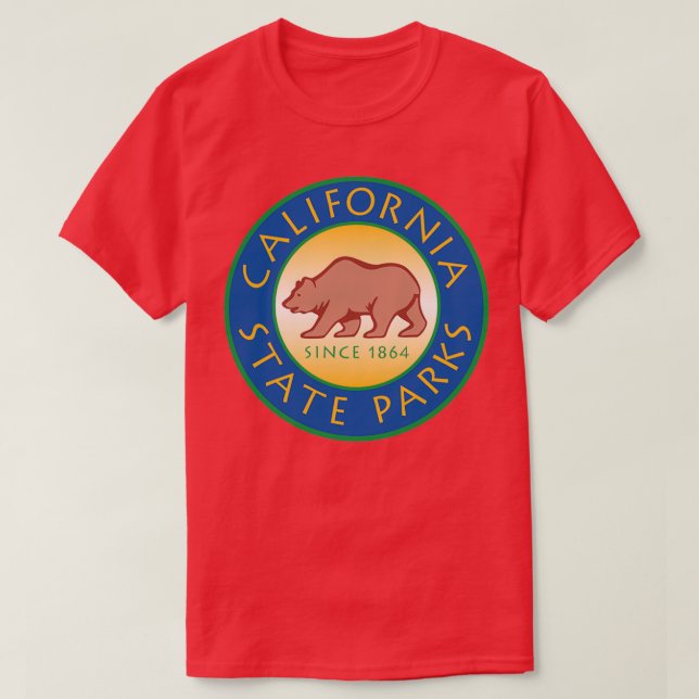 California State Parks  T-Shirt (Design Front)