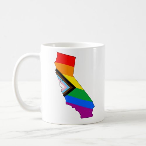 California State Pride LGBTQ Progress Pride Coffee Mug