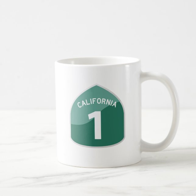 California State Route 1 Pacific Coast Highway Coffee Mug (Right)