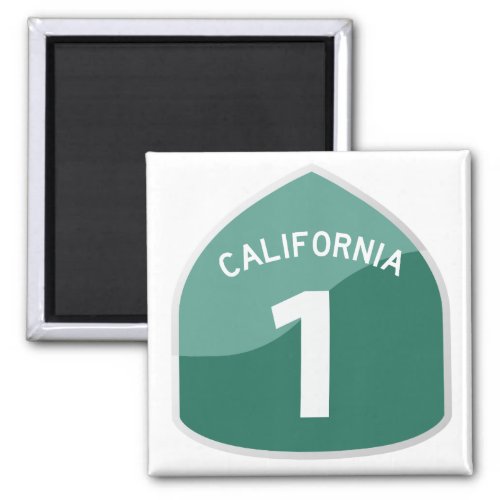California State Route 1 Pacific Coast Highway Magnet