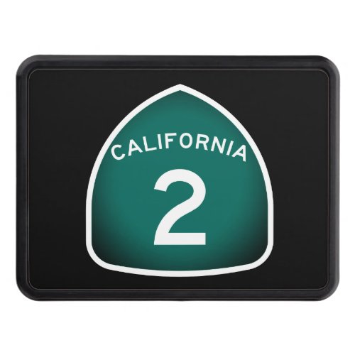 California State Route 2 Hitch Cover