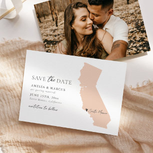 California State Save the Date Card