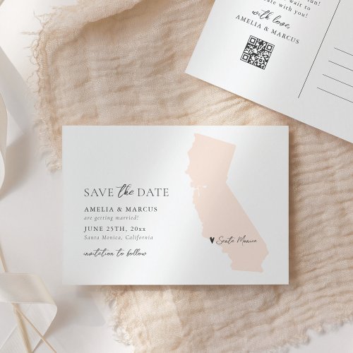 California State Save the Date Postcard