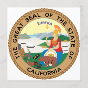 California State Seal Invitation