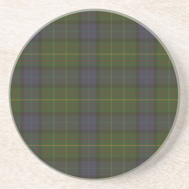 California state tartan coaster (Front)