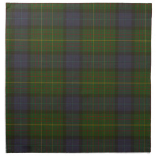 California state tartan napkin