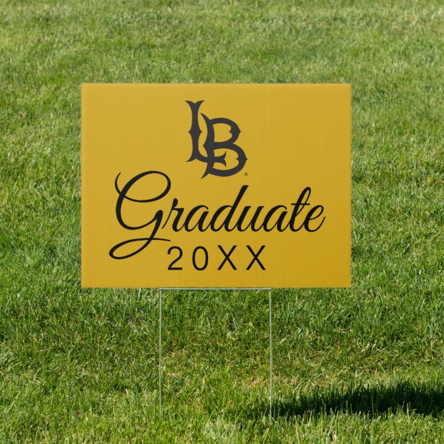 California State University Graduation Sign (Insitu)