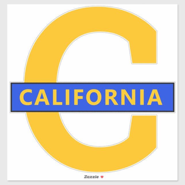 California Sticker (Sheet)