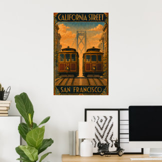 California Street, San Francisco Wall Art