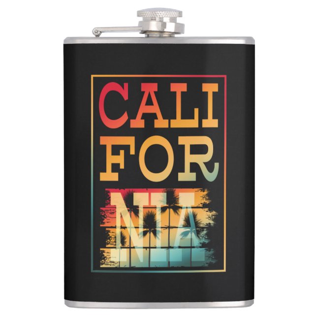 CALIFORNIA SUMMER BEACH FLASK (Front)