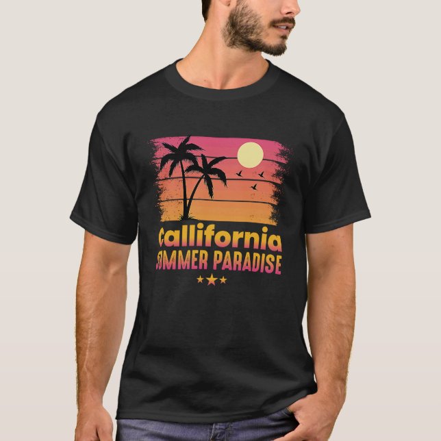 California Summer Paradise kids T-Shirt (Front)