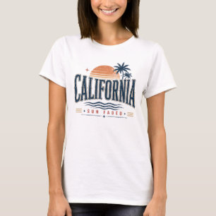 California Sun Faded Vintage Graphic T-Shirt