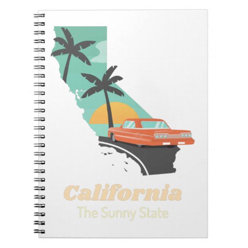 California Sunny State Notebook