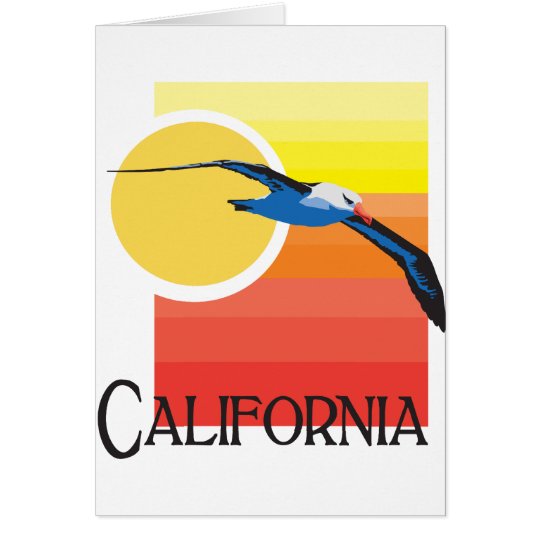 California Sunset Card