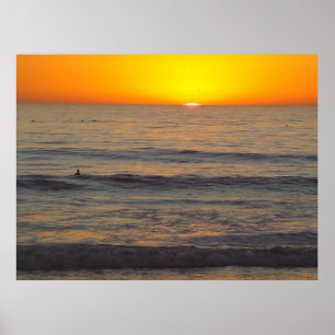California Sunset Ken Gage Photography Poster