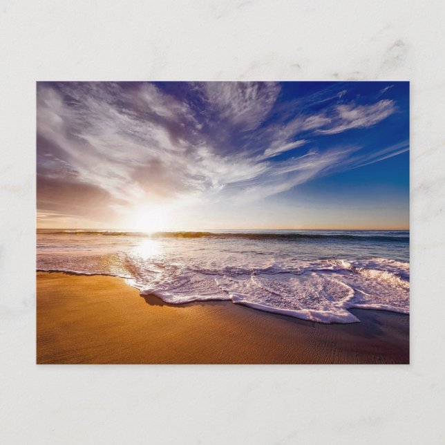 California Sunset Postcard (Front)