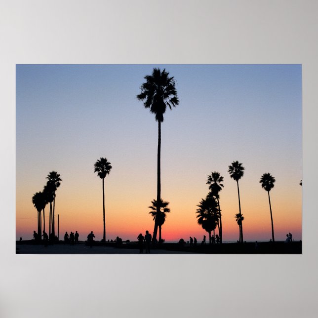 California Sunset Poster (Front)