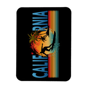 CALIFORNIA SUNSET SUMMER  MAGNET