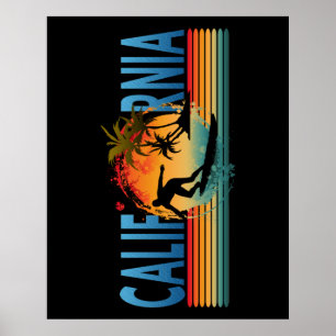 CALIFORNIA SUNSET SUMMER  POSTER
