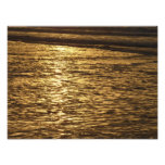 California Sunset Waves Ocean Photography Photo Print