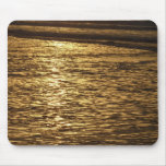 California Sunset Waves Ocean Seascape Mouse Pad