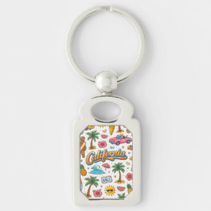 California Sunshine Keychain