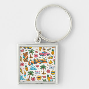 California Sunshine Keychain