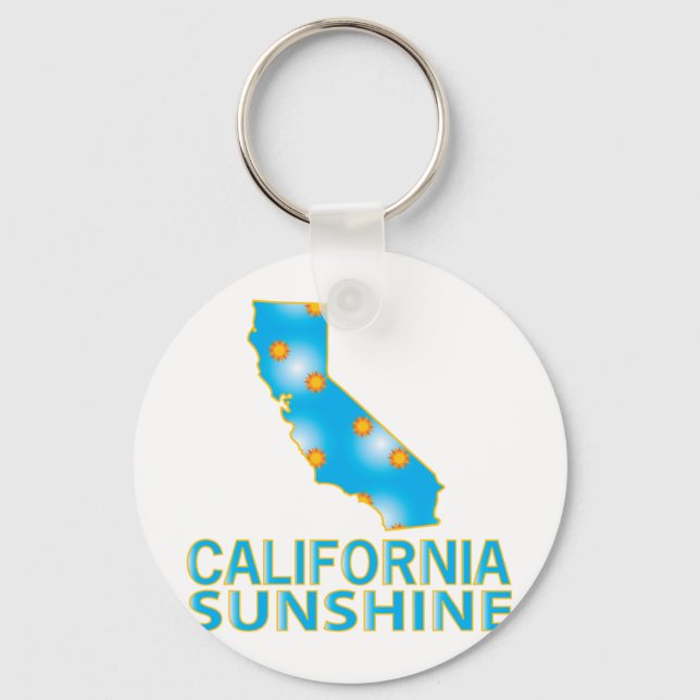 California Sunshine Keychain (Front)