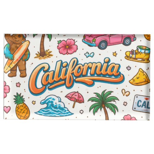 California Sunshine Place Card Holder