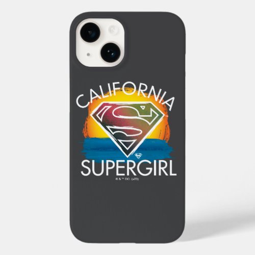 California Supergirl Sunset Graphic Case_Mate iPhone 14 Case