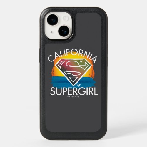 California Supergirl Sunset Graphic OtterBox iPhone 14 Case