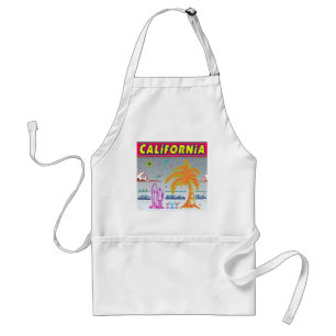 "CALIFORNIA" Surfer Beach Apron
