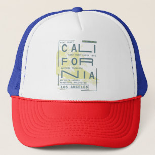 California Surfing Paradise – West Coast Los Angel Trucker Hat