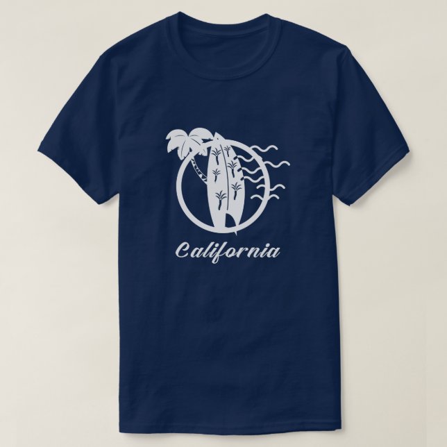 California Surfing T-Shirt (Design Front)
