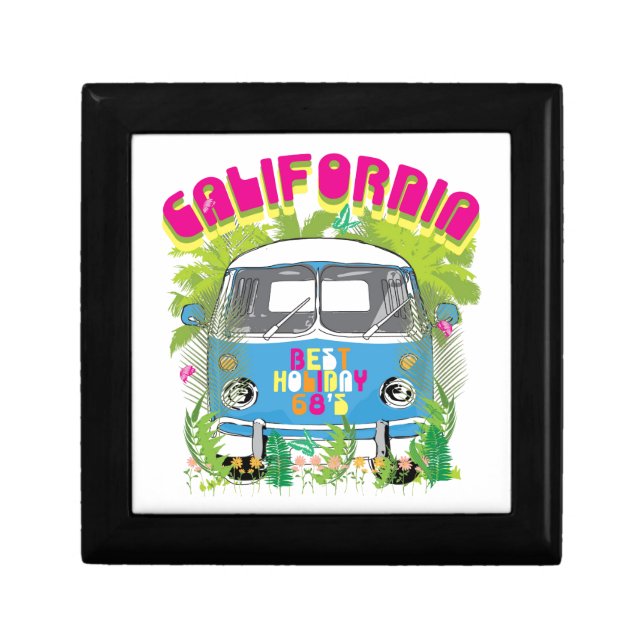 California Surfing Van Gift Box (Front)