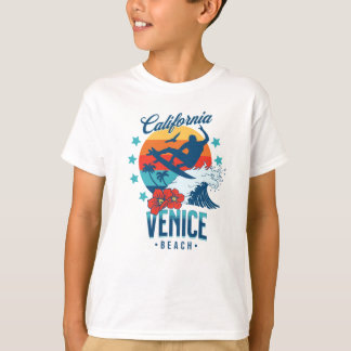 California Surfing Venice beach T-Shirt