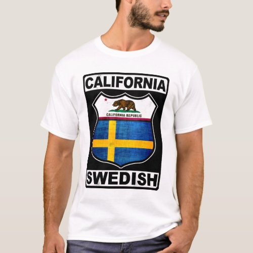 California Swedish American Tee