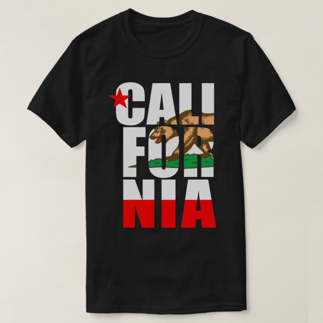 CaliForNia T-Shirt (Design Front)